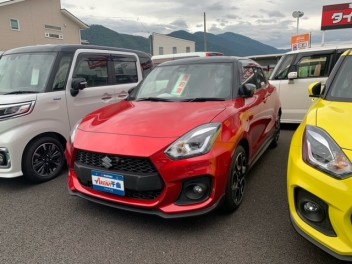 スイフトスポーツのご成約ありがとうございます。
